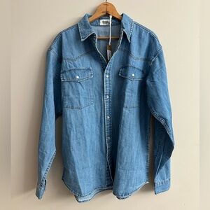 Ghanda Western denim shirt